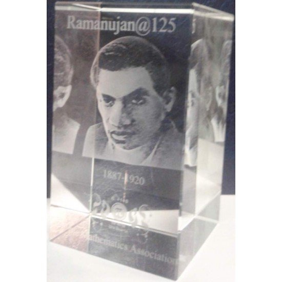 Ramanujan Glass Memento